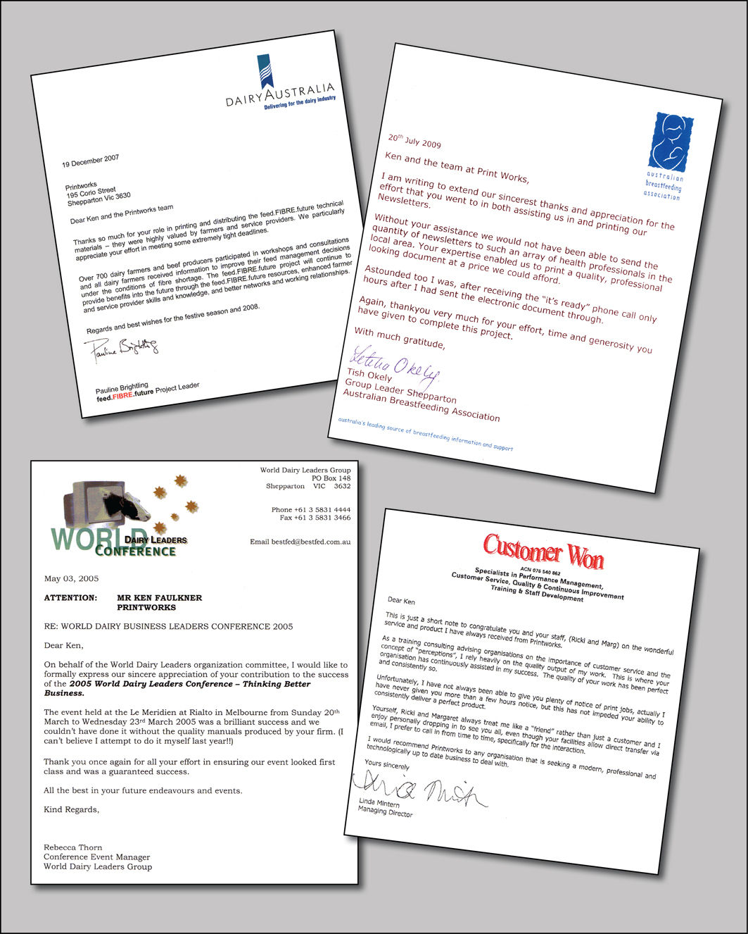 Letters